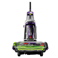 BISSELL - ProHeat 2X Revolution Pet Pro Plus Corded Upright Carpet Deep Cleaner - Silver/Purple