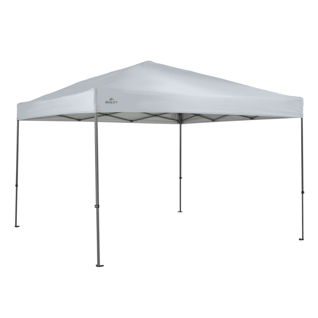 Quest Q100 10' x 10' Quick Lift Straight Leg Canopy - White
