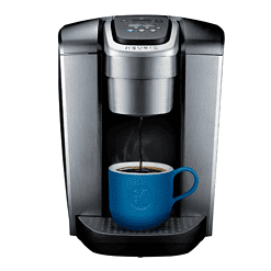 Keurig - K-Elite Single Serve K-Cup Pod Coffee Maker - Brushed Silver