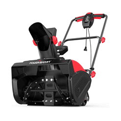 PowerSmart 18-inch Corded Electric Snow Blower, Snow Thrower with 120V 15-Amp Motor