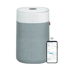 Blueair - Blue Pure 211i Max 635 Sq. Ft HEPASilent Smart Extra-Large Room Air Purifier - White/Gray