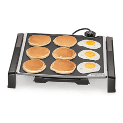 Presto 07071 15-inch Electric Tilt-n-fold Griddle, Black