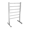 ANZZI Polished Chrome Plug-in Freestanding Towel Warmer 21.85-in x 13.98-in x 35.24-in