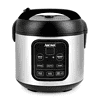 Aroma Housewares ARC-994SB Rice & Grain Cooker Slow Cook, Steam, Oatmeal, Risotto, 8-cup cooked/4-cup uncooked/2Qt, Stainless Steel