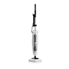 Reliable Steamboy Steam Mop with Scrubber Brush - White, 12-in Cleaning Path, 180 Swivel, Easy Press Foot Release