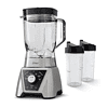 Oster BLSTTS-CB2-000 Pro Blender with Texture Select Settings, 2 Blend-N-Go Cups and Tritan Jar, 64 Ounces, Brushed Nickel