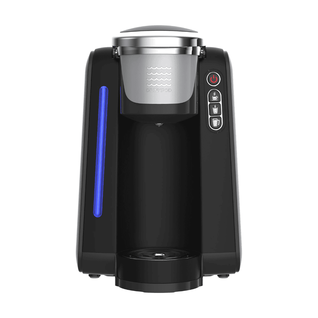 Drinkpod JavaPod Programmable Single-Serve Coffee Maker with 10 Water Reservoir (Black)
