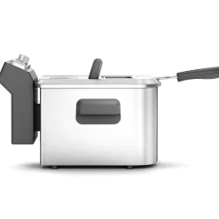 Breville - the Smart Fryer 4-Quart Deep Fryer - Silver