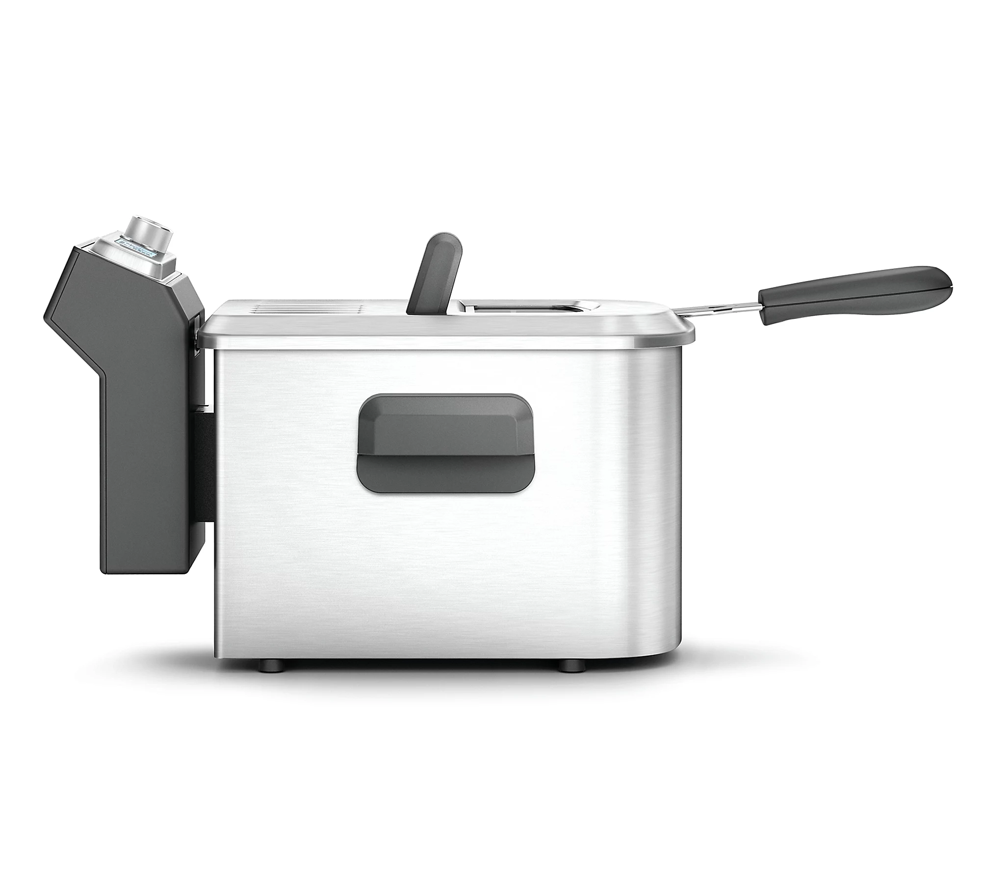 Breville - the Smart Fryer 4-Quart Deep Fryer - Silver
