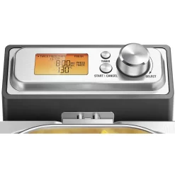 Breville - the Smart Fryer 4-Quart Deep Fryer - Silver