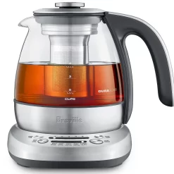 Breville Smart Tea Infuser Compact Kettle, One Size, Clear
