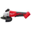 Milwaukee M18 18V Lithium-Ion Brushless Cordless 4-1/2 in./5 in. Grinder w/Paddle Switch (Tool-Only)