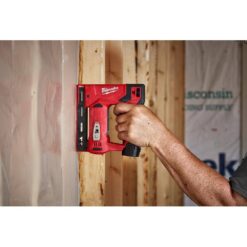 Milwaukee M12 12-Volt Lithium-Ion Cordless 3/8 in. Crown Stapler (Tool-Only)
