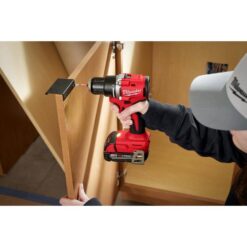 Milwaukee M18 18V Lithium-Ion Brushless Cordless 1/2 in. Compact Drill/Driver (Tool-Only)