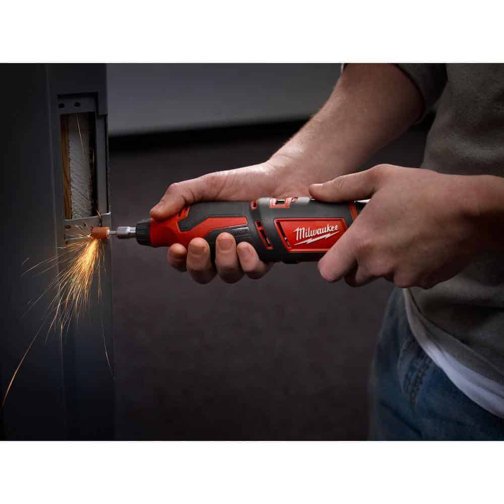 Milwaukee M12 12V Lithium-Ion Cordless Rotary Tool (Tool-Only)