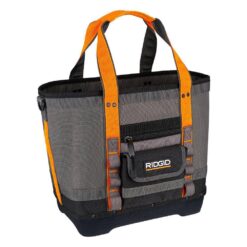 RIDGID 14 in. 5 Pocket Professional Grade Open Tool Tote