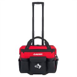 Husky 18 in. 18 Pocket Rolling Tool Bag