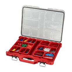 Milwaukee PACKOUT 11-Compartment Low-Profile Impact Resistant Portable Small Parts Organizer