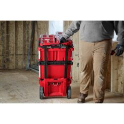 Milwaukee 48-22-8427 PACKOUT 22 in. Rolling Modular Tool Box Low Profile Handle