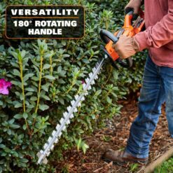 RIDGID R01401B 18V Brushless Cordless Battery 22 in. Hedge Trimmer (Tool Only)