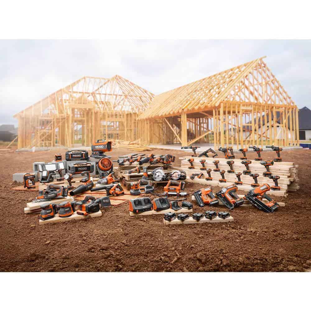 RIDGID R86345KSB 18V Cordless Jig Saw Kit with 2.0 Ah Lithium-Ion Battery and Charger