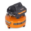 RIDGID RDGD 6 gal. 150 PSI Portable Electric Pancake Air Compressor