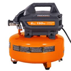 RIDGID RDGD 6 gal. 150 PSI Portable Electric Pancake Air Compressor