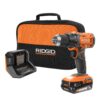 RIDGID R86001K 18V Cordless 1/2 in. Drill/Driver Kit with (1) 2.0 Ah Battery and Charger