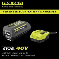 RYOBI 40V HP Brushless 14 in. Battery Chainsaw (Tool Only)