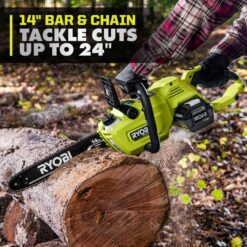 RYOBI 40V HP Brushless 14 in. Battery Chainsaw (Tool Only)