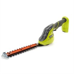RYOBI ONE+ 18V Cordless Grass Shear and Shrubber Trimmer with Caddy and 2.0 Ah Battery and Charger