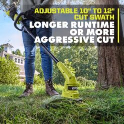 RYOBI RY402013BTL 40V 12 in. Cordless Battery String Trimmer (Tool Only)