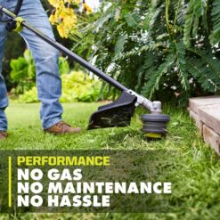 RYOBI RY40ST01K 40V 15 in. Expand-It Cordless Battery Attachment Capable String Trimmer with 4.0 Ah Battery and Charger