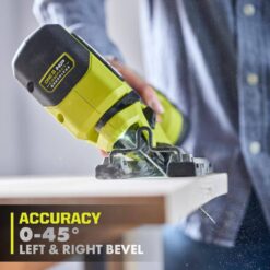 RYOBI ONE+ HP 18V Brushless Cordless Compact Barrel Grip Jig Saw (Tool Only)