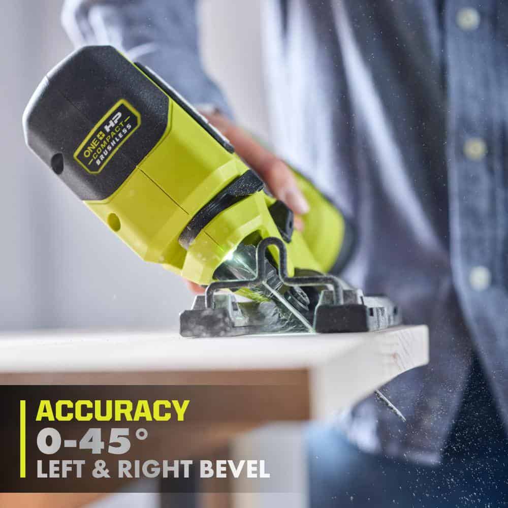 RYOBI ONE+ HP 18V Brushless Cordless Compact Barrel Grip Jig Saw (Tool Only)