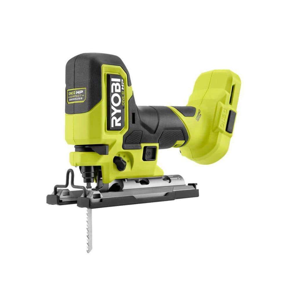 RYOBI ONE+ HP 18V Brushless Cordless Compact Barrel Grip Jig Saw (Tool Only)