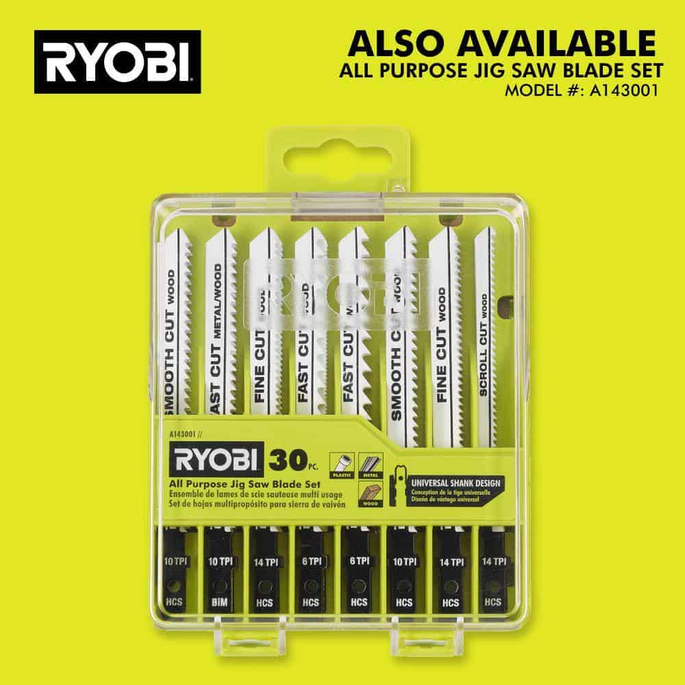 RYOBI ONE+ HP 18V Brushless Cordless Compact Barrel Grip Jig Saw (Tool Only)