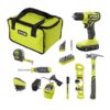 RYOBI ONE+ 18V Cordless 3/8 in. Drill Kit with 1.5 Ah Battery, Charger, and Accessories