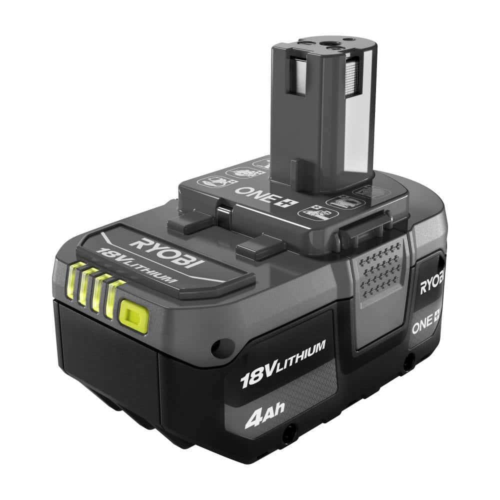 RYOBI ONE+ 18V Lithium-Ion 4.0 Ah Battery (2-Pack)
