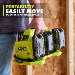 RYOBI ONE+ 18V 6-Port Fast Charger