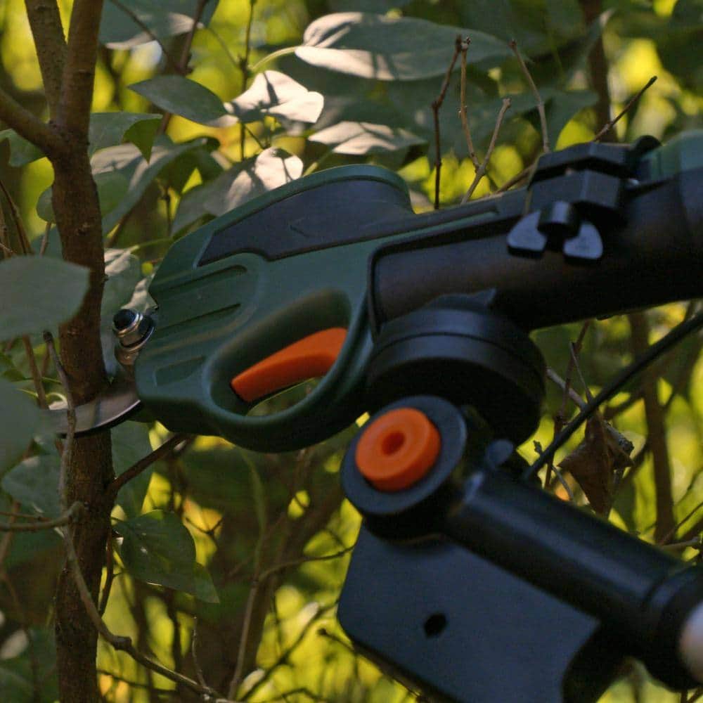 Scotts PR17216PS 7.2V Electric Cordless Telescoping Pole Pruner - 2 Ah Battery and Charger Included