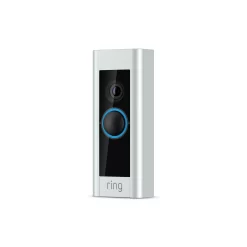 Ring Wired Doorbell Plus - Smart WiFi Video Doorbell Camera with Color Video Previews, Night Vision and Quick Replies