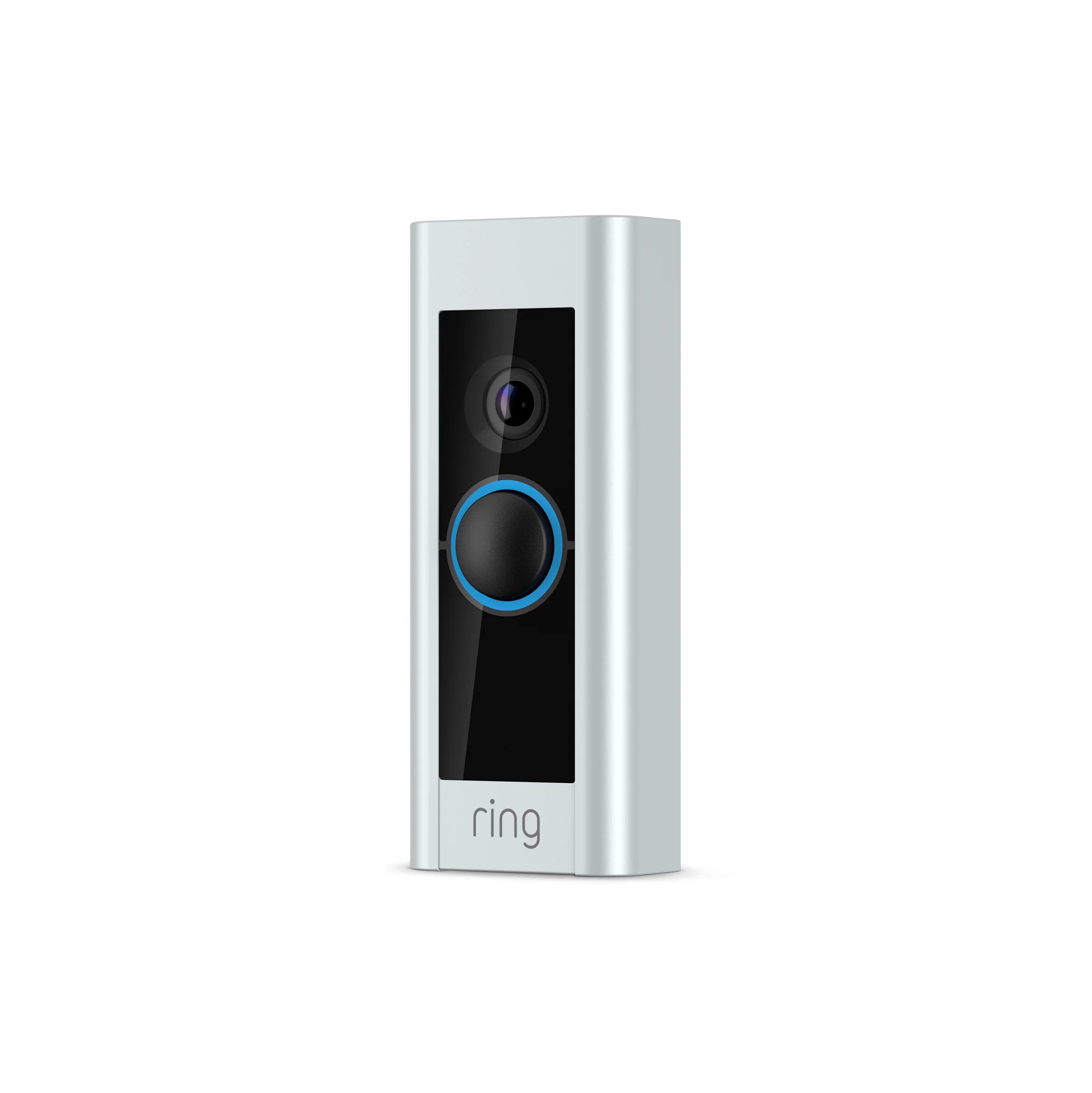 Ring Wired Doorbell Plus - Smart WiFi Video Doorbell Camera with Color Video Previews, Night Vision and Quick Replies