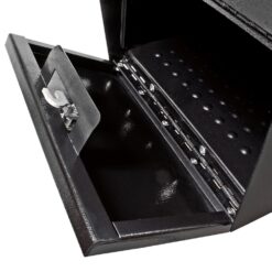 Mail Boss Post Mount Black Metal Extra Large Lockable Mailbox
