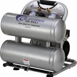 California Air Tools 4.6-Gallon Stationary Electric 120 PSI Twin Stack Air Compressor