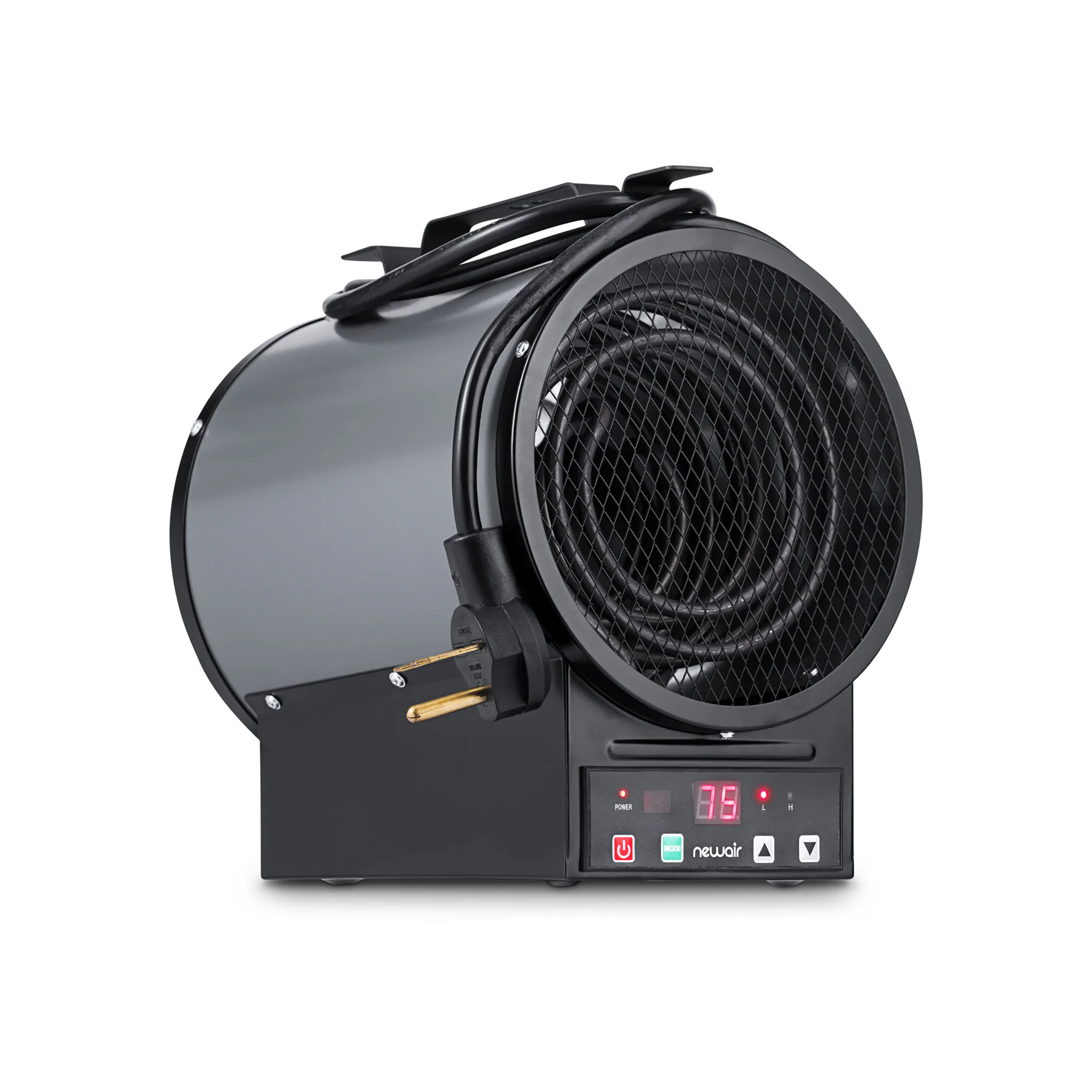 NewAir Up to 4800-Watt Infrared Portable Electric Garage Heater with Thermostat