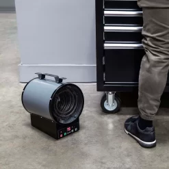 NewAir Up to 4800-Watt Infrared Portable Electric Garage Heater with Thermostat