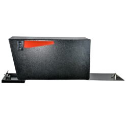 Mail Boss Post Mount Black Metal Extra Large Lockable Mailbox