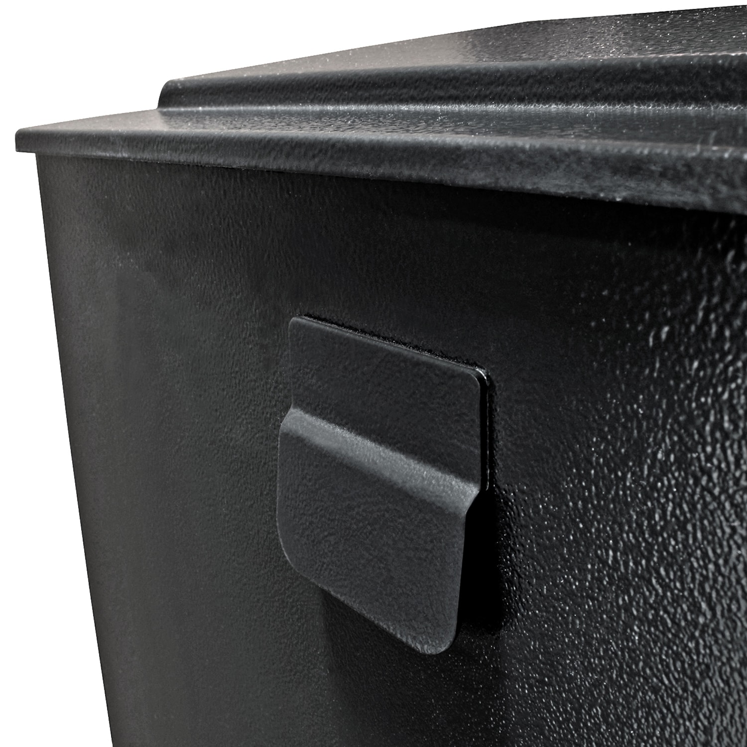 Mail Boss Wall Mount Black Metal Large Lockable Mailbox
