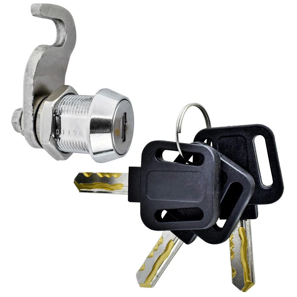 Mail Boss Post Mount Black Metal Large Lockable Mailbox